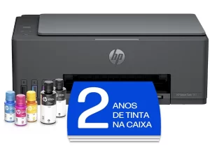 Impressora Multifuncional HP Smart Tank 581 Wi-Fi - Tanque de Tinta Colorida USB