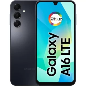 Samsung Celular Galaxy A16, 128GB + 4GB RAM, Câmera de até 50MP, Tela 6.7", NFC, Preto